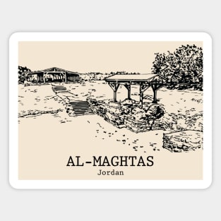 Al-Maghtas - Jordan Magnet